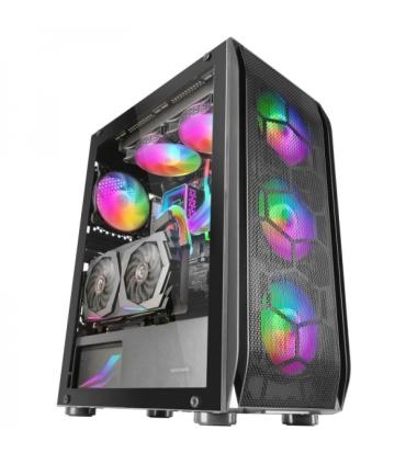 Mars Gaming MC-KX Caja PC - Refrigeracion Maxima con 5 Ventiladores - Sistema CPU FREEZER - Compatible con Refrigeracion Liquida