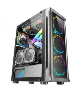Mars Gaming MC-Neo Torre Gaming Premium - Refrigeracion CPU FREEZER - 4 Ventiladores ARGB - Cristal Templado - Soporte E-ATX ..