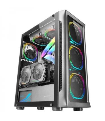 Mars Gaming MC-Neo Torre Gaming Premium - Refrigeracion CPU FREEZER - 4 Ventiladores ARGB - Cristal Templado - Soporte E-ATX ..