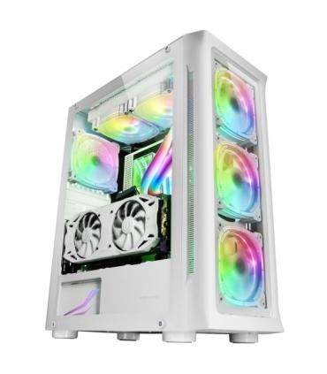 Mars Gaming MC-NEO Torre Gaming Premium - CPU FREEZER - 4 Ventiladores ARGB - Cristal Templado - Soporte E-ATX - Refrigeracion..