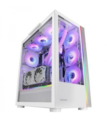 Mars Gaming MC-ULT Caja Gaming CUSTOM - Doble Cristal Templado - Soporte E-ATX - Capacidad para 9 Ventiladores - Almacenamiento.