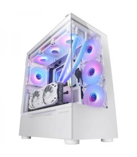 Mars Gaming MC-ULT Caja Gaming CUSTOM - Cristal Templado Panoramico - Soporte E-ATX - Capacidad para 9 Ventiladores - Camara Dua