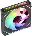 Mars Gaming MF-LINKFINITY Ventilador Modular PWM - Iluminacion Infinity Mirror 360° - Conexion Modular LINKFINITY - Control PWM 