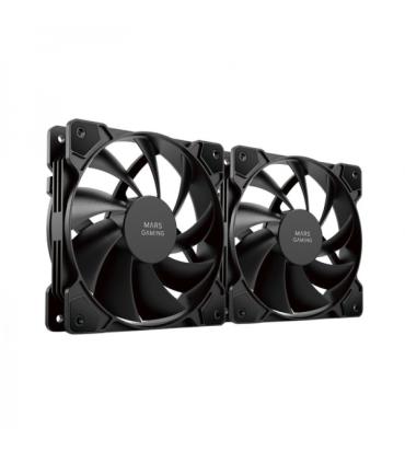 Mars Gaming MF-PWMX2 Ventilador - Ventilacion Superior - Silencio Absoluto - Tecnologia FDB - Juntas Anti-vibraciones - Sistema.