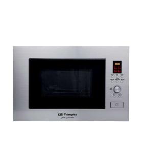 Orbegozo MIG 2330 Microondas de Encastre Multifuncion - Potencia 900W - Grill 1000W - Capacidad 23L - 8 Menus de Coccion Automat