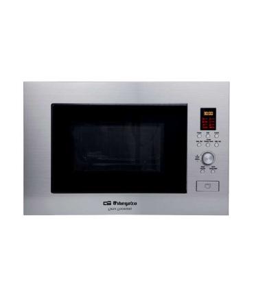 Orbegozo MIG 2330 Microondas de Encastre Multifuncion - Potencia 900W - Grill 1000W - Capacidad 23L - 8 Menus de Coccion Automat