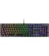 Mars Gaming MK422 Teclado Gaming - Switches Mecanicos Antipolvo - Teclas Imborables - Iluminacion RGB 12 Efectos - Chip ARM - Co