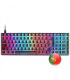 Mars Gaming MKULTRA Teclado Gaming Premium - Tamaño Compacto 96% - Teclas PBT Pudding - Iluminacion RGB Chroma - Switches OUTEMU