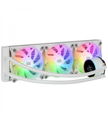 Mars Gaming ML-LCD360 Refrigeracion Liquida ARGB - Tres Ventiladores 120mm - Pantalla LCD Temperatura - Compatibilidad Multisock