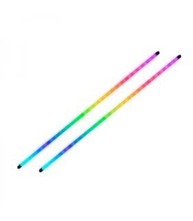 Mars Gaming MLT-TWO Kit Tiras LED ARGB - Iluminacion Personalizada - Compatible 5V 3 Pin - Montaje Versatil - Instalacion Rapida