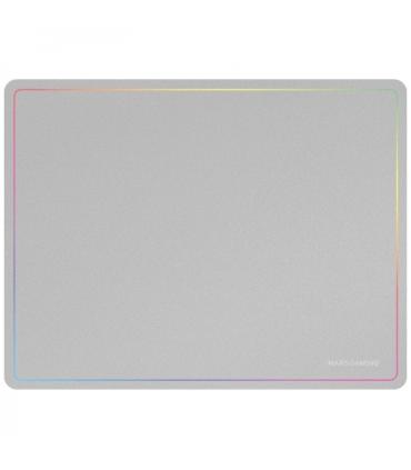 Mars Gaming Alfombrilla Gaming Nanotextil - Deslizamiento Suave - Efecto Rainbow - Base Antideslizante - Alta Durabilidad - Colo
