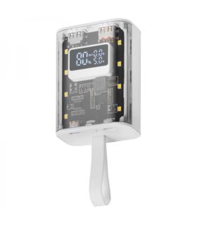 Mars Gaming MPK-10K Power Bank - 10000mAh - Carga Rapida QC3.0 & PD3.0 - Linterna LED - Carga 3 Dispositivos Simultaneamente ..