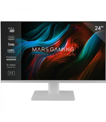 Mars Gaming MV-24 Monitor Gaming FAST-IPS - 24" Full HD - 1ms - 120Hz - HDR10 - FreeSync y G-Sync - Conectividad HDMI/DP - Color
