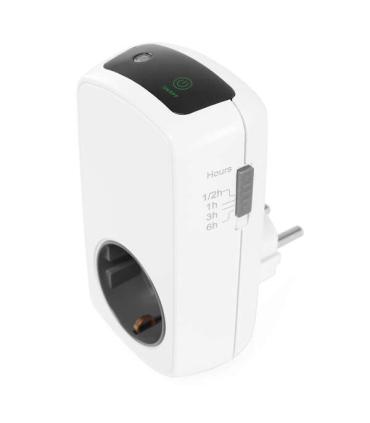 Orbegozo Pg 50 Programador Analogico Eficiente - Panel Tactil LED - Temporizador 30min a 6 Horas - Potencia Maxima 3680W - Ahorr