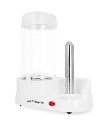Orbegozo PR 3500 Maquina para Perritos Calientes - hasta 6 Salchichas - Punzon de Acero Inoxidable - Cubeta Antiadherente - Reci