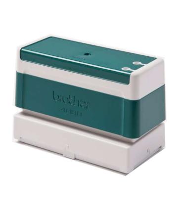Brother PR4090G6P Pack de 6 Monturas de Sellos Originales - 40x90mm - Color Verde