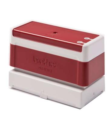 Brother PR4090R6P Pack de 6 Monturas de Sellos Originales - 40x90mm - Color Rojo