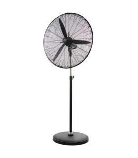 Orbegozo PWS 0168 Ventilador Industrial de Pie Potente y Portatil - Potencia de 150W - Oscilacion y Altura Regulable - Mando..