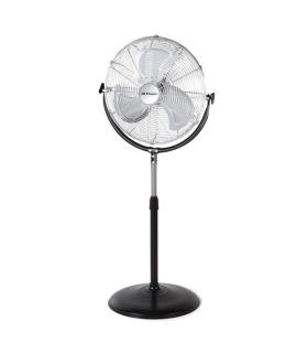Orbegozo PWS 1846 Ventilador Industrial de Pie - Aspas de 45cm - 3 Velocidades - Altura Ajustable - Asa de Transporte y Rejilla.