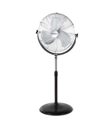 Orbegozo PWS 1846 Ventilador Industrial de Pie - Aspas de 45cm - 3 Velocidades - Altura Ajustable - Asa de Transporte y Rejilla.