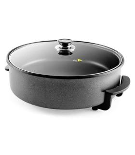 Orbegozo PZ 8100 Olla Paellera Pizza-Pan - Reemplaza tu Bateria de Ollas con Esta Versatil Olla Electrica - Capacidad para Grand