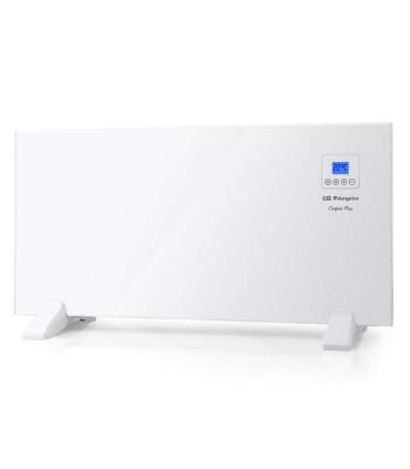 Orbegozo REH 1500 a Panel Radiante Blanco Slim - Pantalla LCD - Control Tactil - Programador Semanal - Proteccion Sobrecalentami