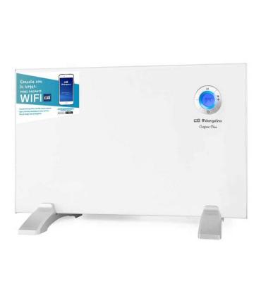 Orbegozo REW 1000 Panel Radiante Wi-Fi Inteligente - Control por Voz - Programacion Diaria y Semanal - Deteccion de Ventanas Abi