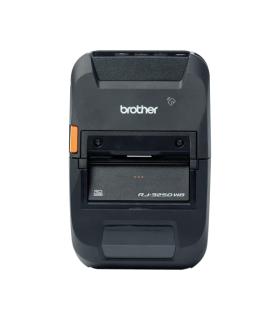 Brother RJ-3250WBL Impresora Termica Portatil de Etiquetas WiFi, Bluetooth MFI, NFC y USB - Resolucion 203ppp - Velocidad 127mms