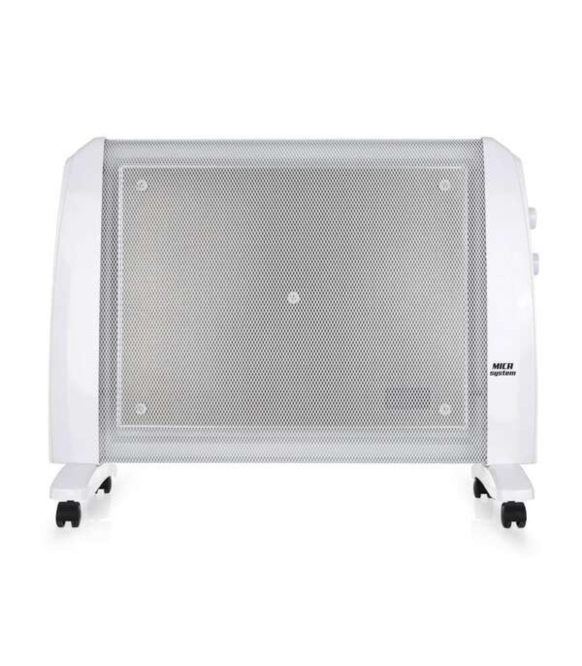 Orbegozo RM 1510 Radiador de Mica Ecoheat - Conveccion Rapida y Difusion Eficiente - Potencia Ajustable - Seguridad Antivuelco..