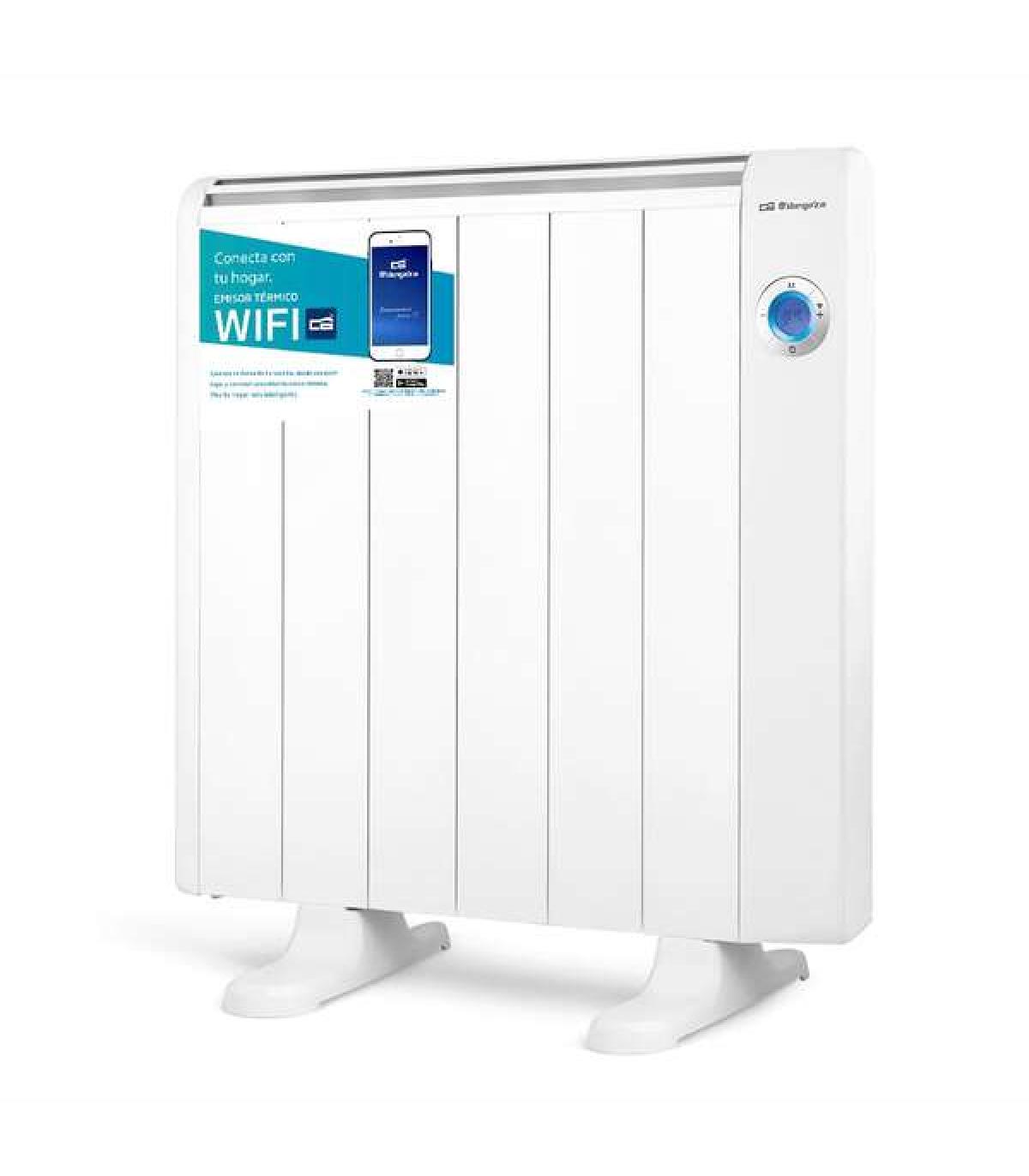 Orbegozo RRW-1000 Emisor TermicoWifi RealWarm Elements - Control por Voz - Programacion Diaria y Semanal - Deteccion de Ventanas