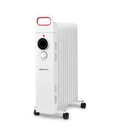 Orbegozo RU 2500 Radiador de Aceite Potente y Seguro - Potencia Maxima 2500W - 11 Elementos Calorificos - Proteccion contra Sobr