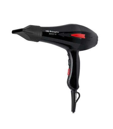 Orbegozo SE 2235 Secador Profesional - Motor AC Profesional - Pulsador de Aire Frio - 3 Niveles de Temperatura - 2 Concentradore