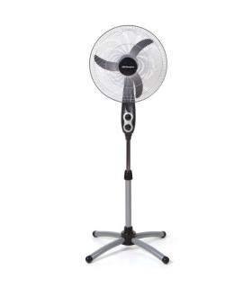 Orbegozo SF 0156 Ventilador de Pie Potente y Eficiente - Amplia Cobertura con Oscilacion Oval - Altura Ajustable - Cabezal Multi