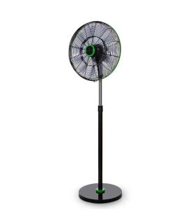 Orbegozo SF 0248 Ventilador de Pie Silencioso - Motor DC de Cobre Brushless - 18 Aspas - 11 Velocidades - Temporizador de 9h ..