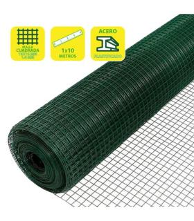Sungarden Tela Metalica Plastificada 19x19x1.4mm 1x10m - Color Verde
