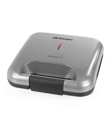 Orbegozo SW 4200 Sandwichera Tostadora Practica y Duradera - Potencia 800W - Placas Antiadherentes - Facil Limpieza - Almacenami