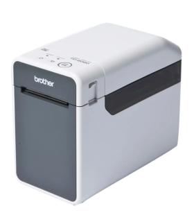 Brother TD2020A Impresora Termica de Etiquetas USB - Resolucion 203ppp - Velocidad 152,4mms - Color Blanco/Gris