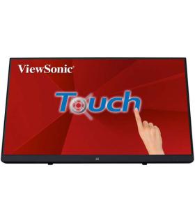 ViewSonic Monitor Tactil LED 22" IPS Full HD 1080p - Respuesta 14ms - USB 3.0, HDMI, VGA, DP y 3.5mm - Angulo de Vision 178º ..