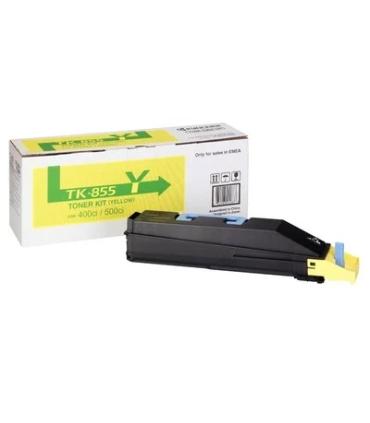 Kyocera TK855Y Amarillo Cartucho de Toner Original - 1T02H7AEU0/TK855Y