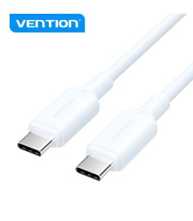 Vention Cable USB - Conexion USB-USB - Contactos Niquelados - Potencia 60W - Corriente Max. 3A - Color Azul