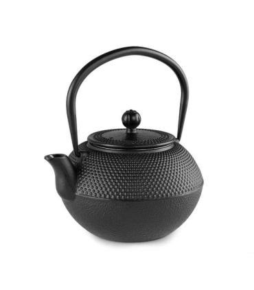 Orbegozo TTH Tetera Tetsubin Hierro Fundido - Capacidad 1200ml - Interior Esmaltado - Filtro de Acero Inoxidable - Apta para Tod