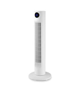 Orbegozo TWM 0960 Ventilador de Torre - Potente Motor de 60W - Altura de 78cm - Panel LED con Indicador de Temperatura - Funcion