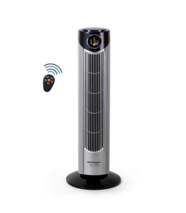 Orbegozo TWM 1010 Ventilador de Torre Ionico - Potente Caudal de Aire - Display Digital - Control Remoto - Ideal para Combatir..