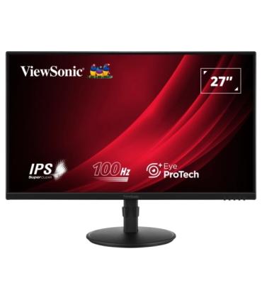 Viewsonic Monitor 27" LED IPS FullHD 100Hz - Respuesta 5ms - Ajustable en Altura, Giratorio e Inclinable -16:9 - VGA, HDMI, Disp