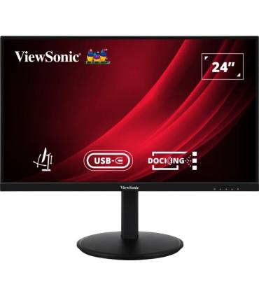 ViewSonic VG2409U-2 Monitor LED 24" IPS Full HD 1080p HDR - Respuesta 4ms - Altavoces 5W - 16:9 - Ajustable en Altura, Giratorio