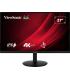 ViewSonic VG2708-4K Monitor LED 27" IPS UHD 4K HDR - Respuesta 4ms - 16:9 - Ajustable de Inclinacion - HDMI, DisplayPort, Audio.