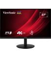 ViewSonic VG2708-4K Monitor LED 27" IPS UHD 4K HDR - Respuesta 4ms - 16:9 - Ajustable de Inclinacion - HDMI, DisplayPort, Audio 