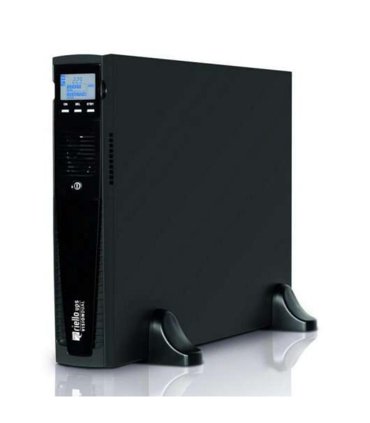 Riello Vision Dual SAI 1500VA 1350W - 10` Line Interactive 8x IEC 320, USB 2.0, RS-232