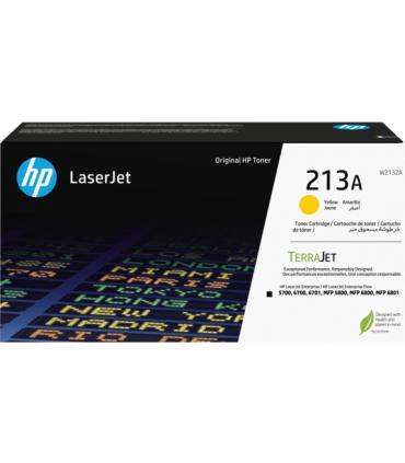 HP W2132A Amarillo Cartucho de Toner Original - 213A