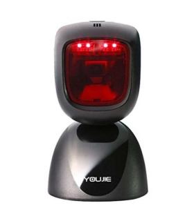 Honeywell Youjie HF600 Lector de Codigos de Barras Omnidireccional Sobremesa 2/D, QR - Indicador LED